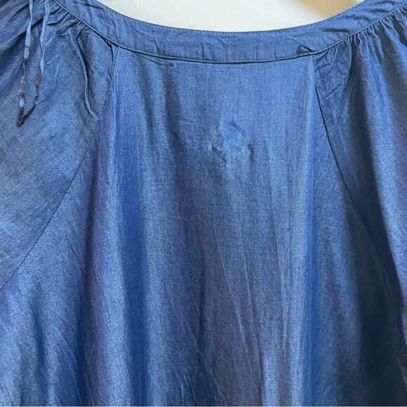 New Direction Women's Chambray Dress Size Large - Picture 9 of 9